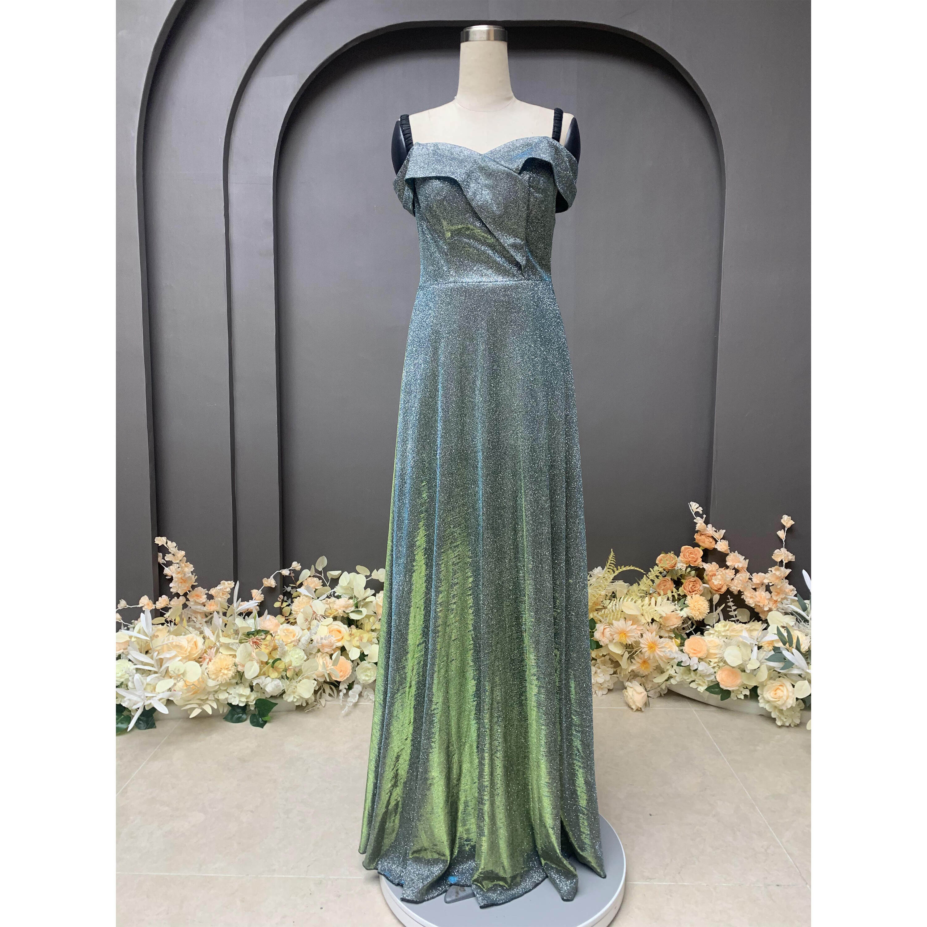 Shinny galaxy evening dress