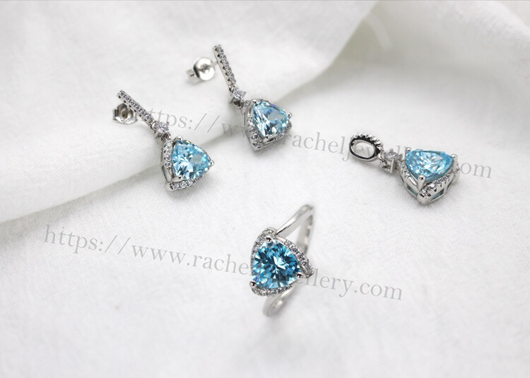 whole set of big triangle aquamarine gem jewelry.jpg