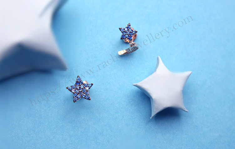 Moon star stud earrings factory.jpg