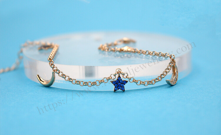 Rose gold star bracelet factory.jpg