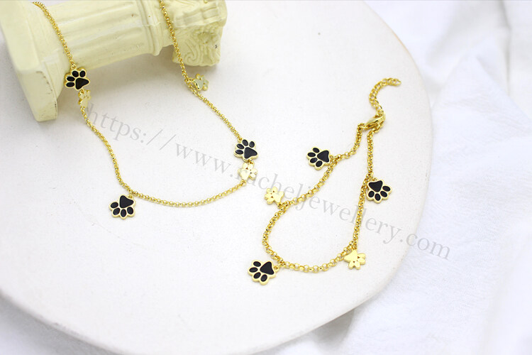 Dog paw print bracelet suppliers.jpg