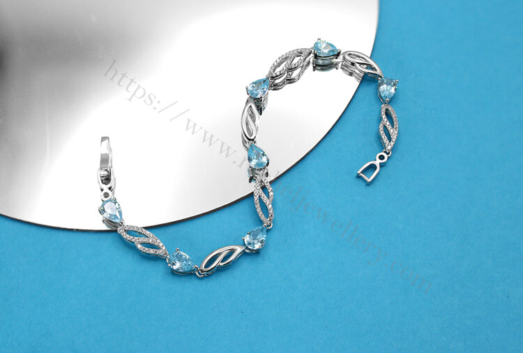 Wholesale light blue stone bracelet.jpg