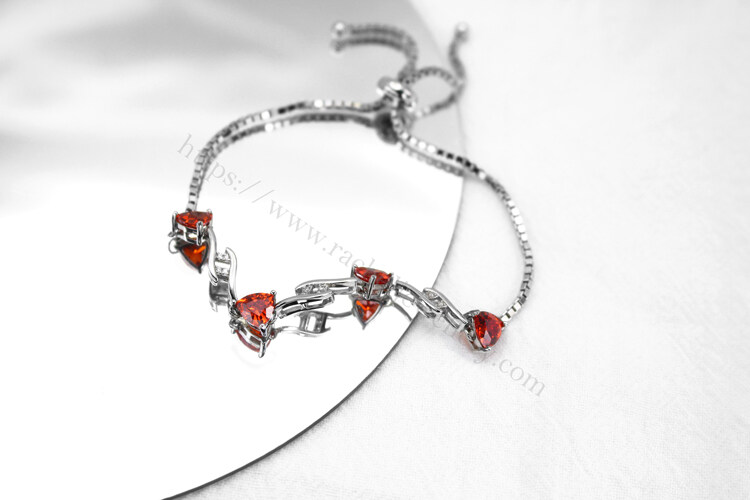 Customized orange stone bracelet.jpg