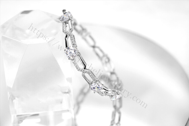 Wholesale white gold gemstone bracelet.jpg