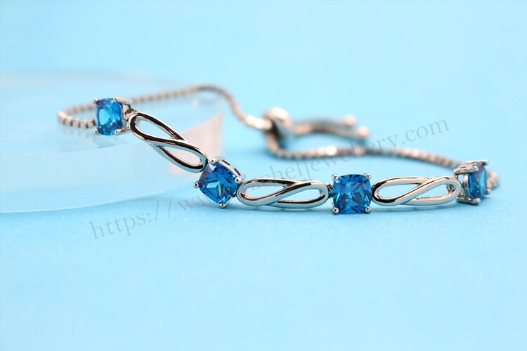 Swiss blue topaz bracelet manufacturers.jpg
