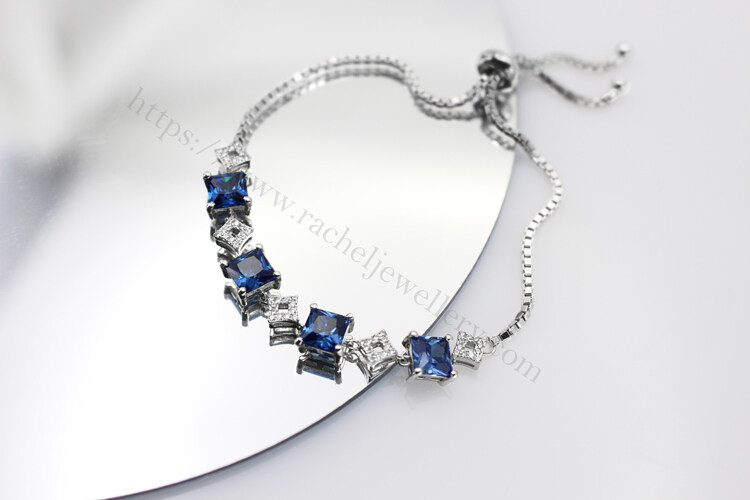 Customized blue sapphire stone bracelet.jpg
