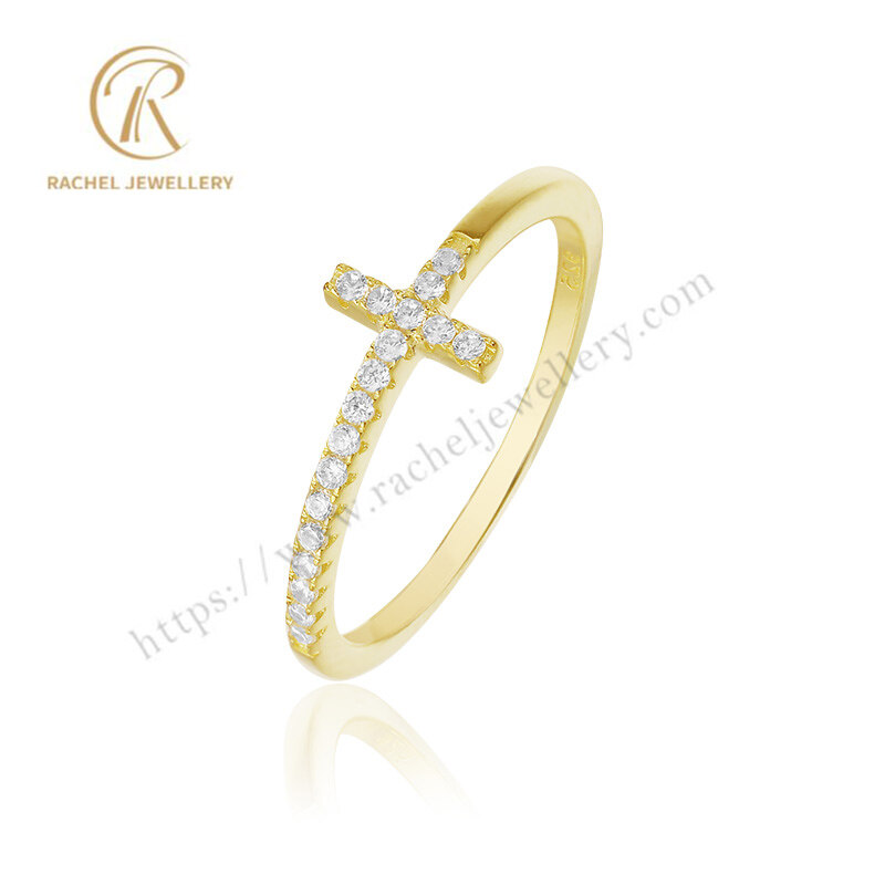 Sterling Silver 925 Jewelry Cross Ring Cross For Women