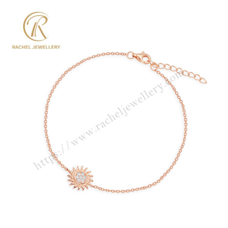 Hot Sale Sunshine Charm Silver Bracelet