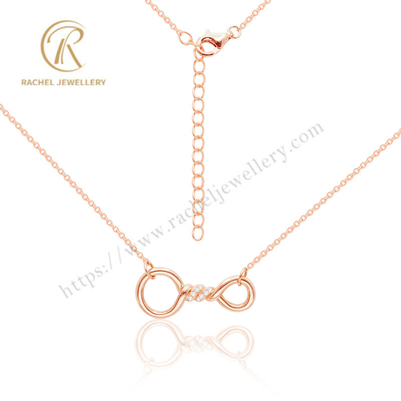 14K Gold Cable Style Design Silver Necklace