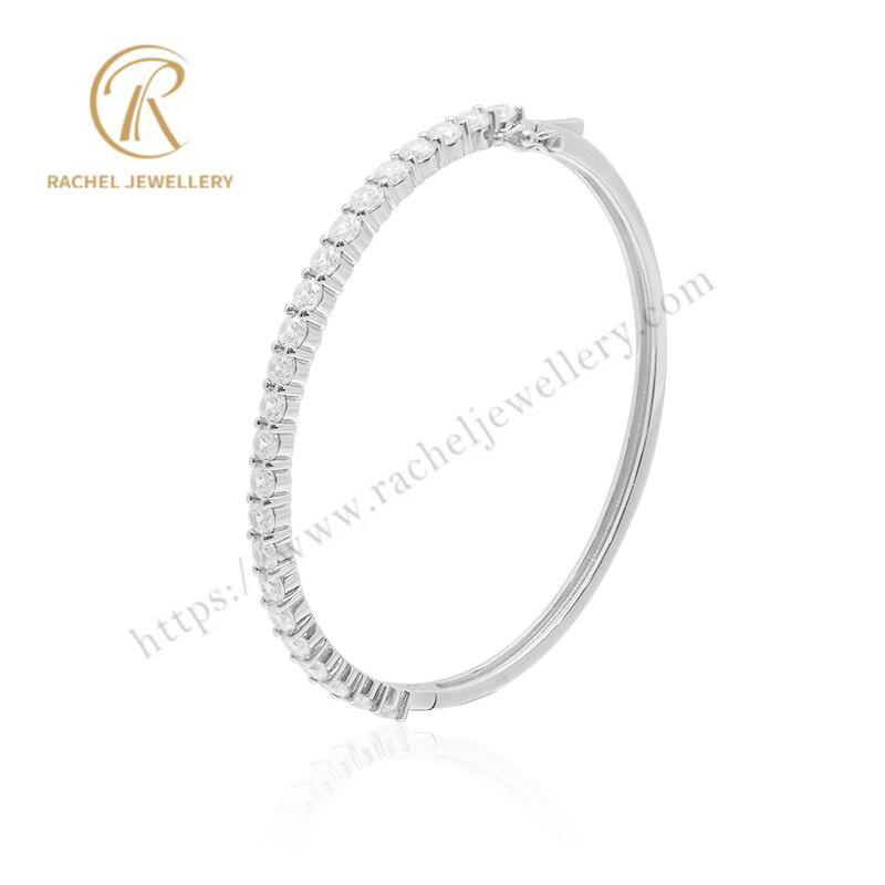 Wholesale Trendy 925 Sterling Silver Jewelry Classical Ladies Cuff Bangles