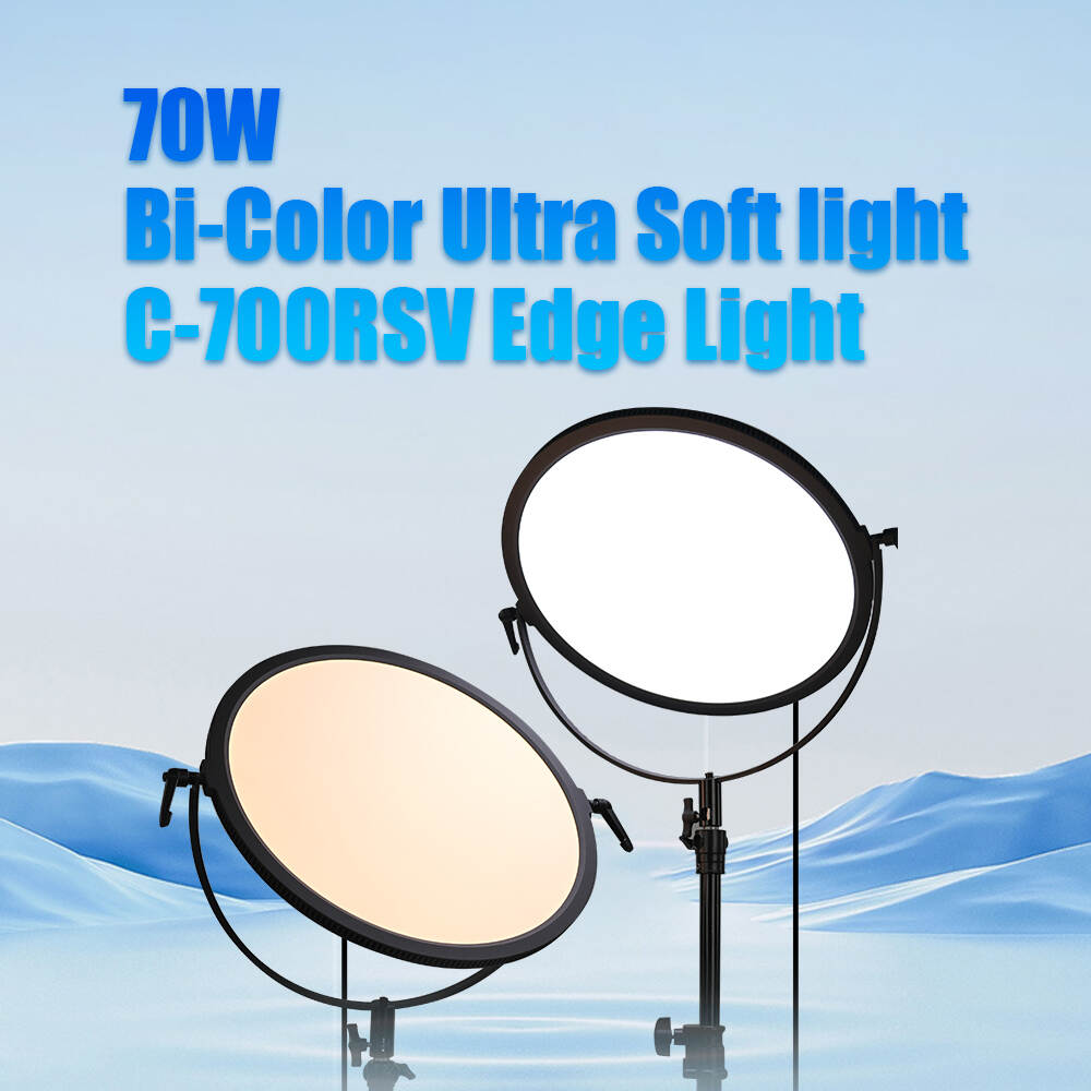 LS 70W Updated Version C-700RSV Bi-Color Ultra Soft LED and Video Edge Light