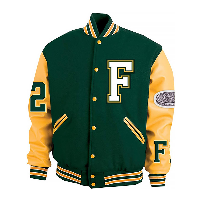 Empresas de la chaqueta Letterman, diseño personalizado de la chaqueta de béisbol