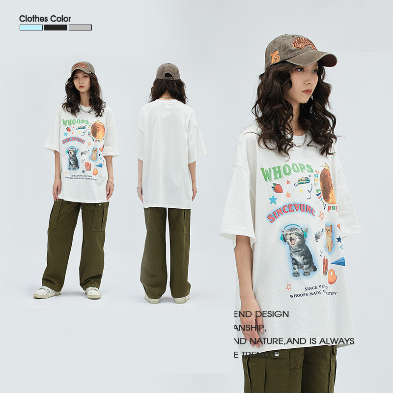 2023 Summer Digital Printing Women T Shirt
