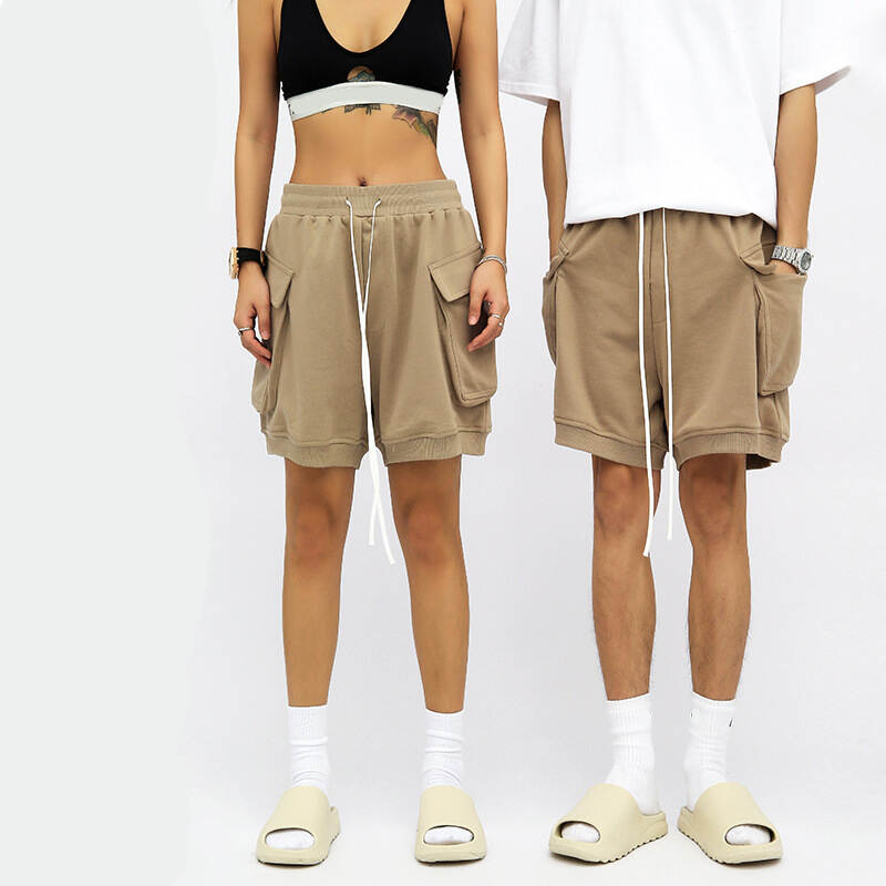 Big Side Pocket Unisex Baggy Shorts