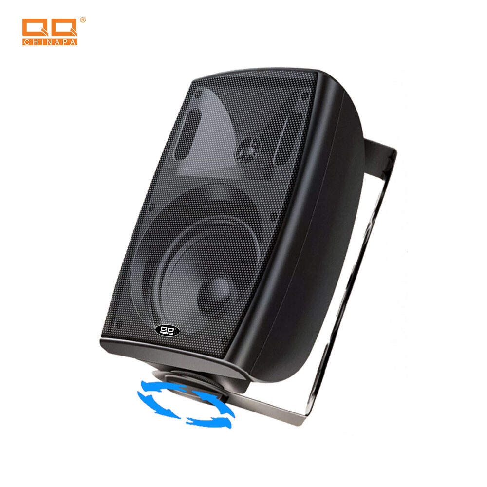 LBG-5085 LBG-5085 5 Inch Adjustable 3.75/7.5/15/30W Speaker Wall Mount PA System Metal Plastic Black/White Wireless AC Passive