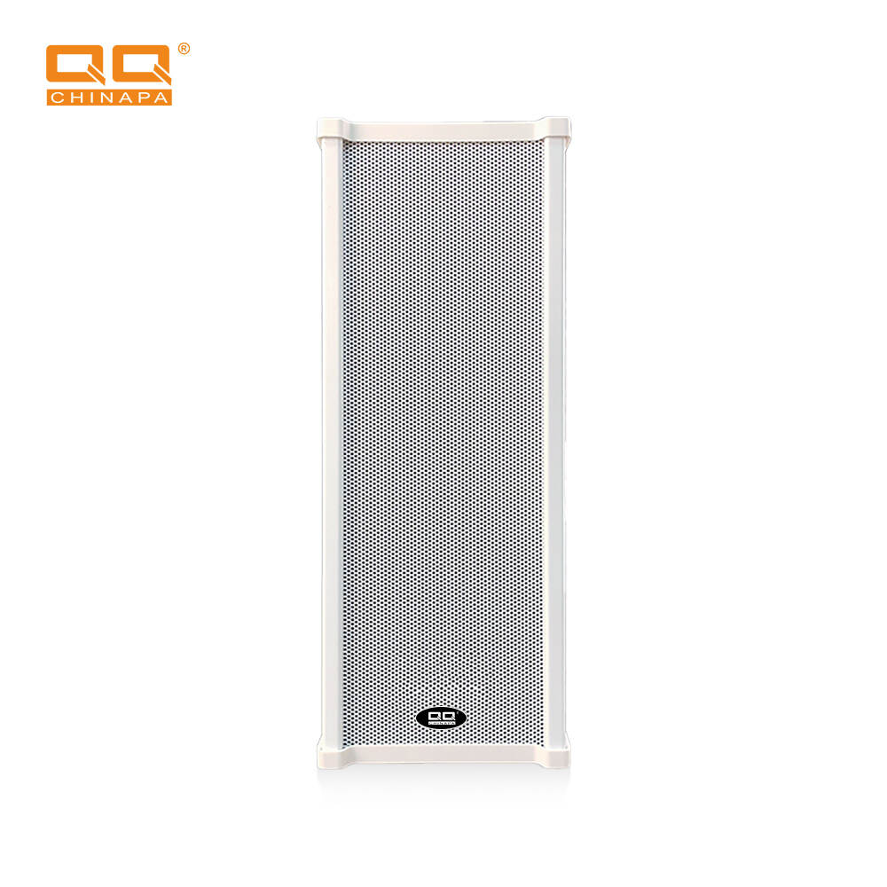 SIP POE Wall Column Speaker Support for SIP protocol and ONVIF protocol equipped with two low frequency speakers and a high frequency speaker driver unit outdoor sound post; IP65 protection grade; Network port 10/100Mbps; Support automatic configuration; Support G.722 broadband HD voice coding; Support MP3 sound quality; 3*4inch woofer + 1 25inch HF unit, frequency response range 100HZ-20khz,  power supply:  DC24V/2A/30W, POE support, working temperature -30℃-70℃;