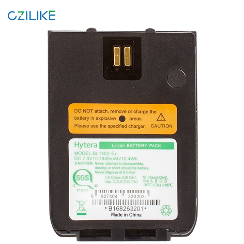 Hytera BL1402-EX 1400mAh intrinsically safe UL913 litihum battery for X1p  Z1p