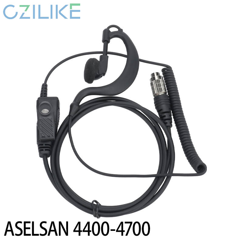 Walkie Talkie Headset for Aselsan 4700 4400 Two Way Radio