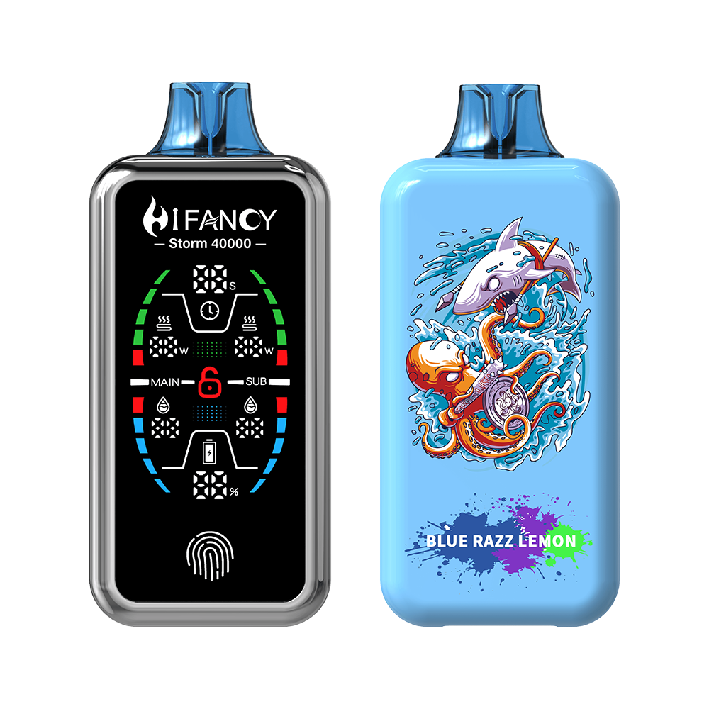 Hifancy Storm 40k, Hifancy Storm al por mayor, Vape a granel 40k hojaldres; vape de hielo ajustable; sistema de vape de control de hielo; 40000 hojaldres de hojaldres; dispositivo más refrigerador de líquido e-líquido Alemania; Touch Switch Vape Europe; el mejor vapor con control de hielo; Cómo ajustar el nivel de hielo de vape; Silos de aceite dual Vape 40000 bocanadas