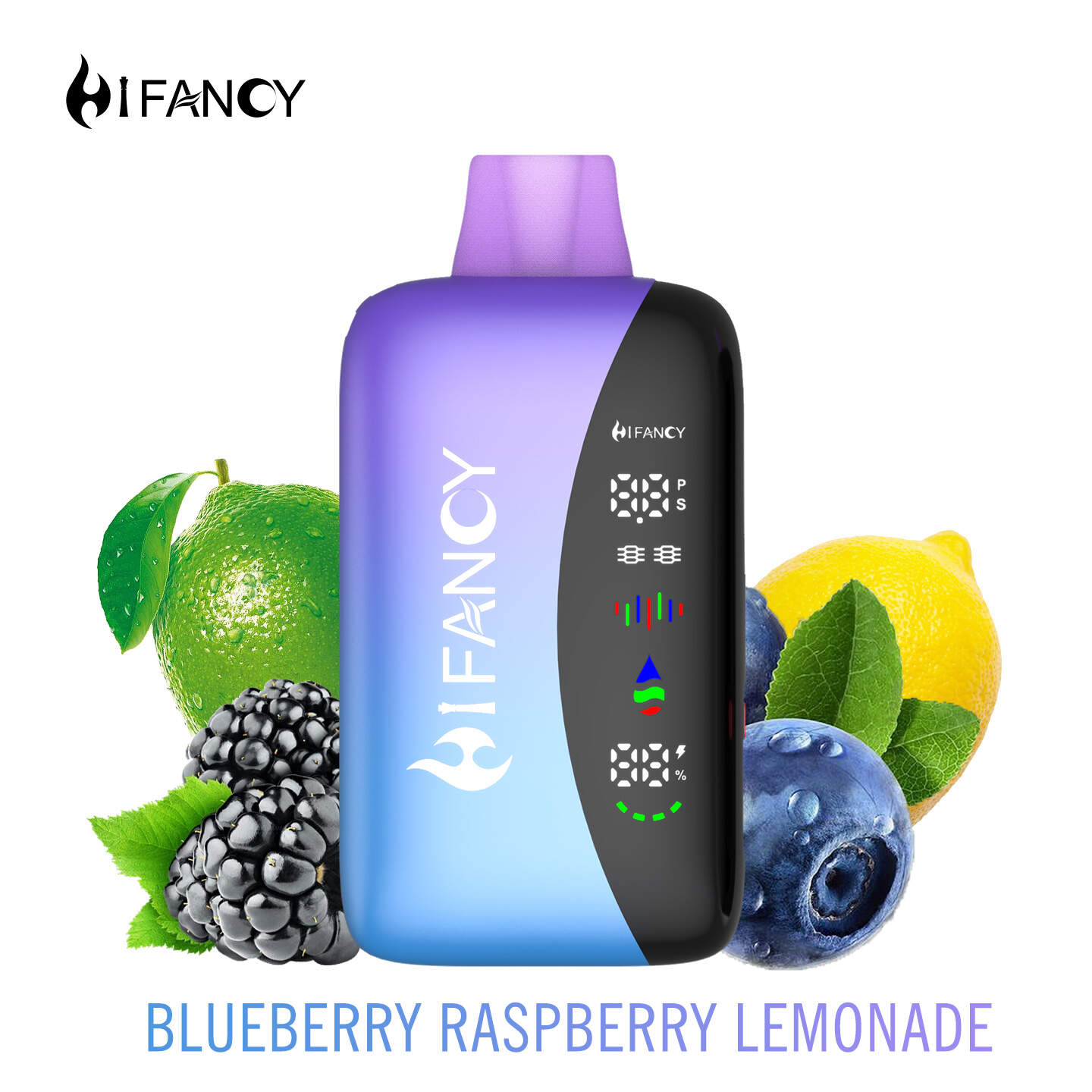 Hifancy Rainbow 25000, kertakäyttöinen vape-kynä, tukkumyynnin e-savuke, ladattava vape, hedelmäinen maku vape
