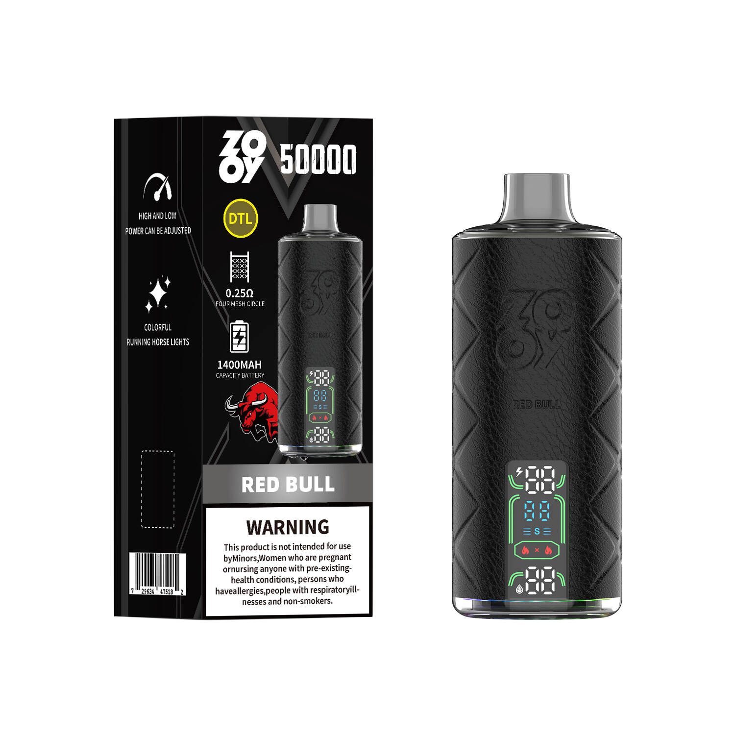 SHISHA 50,000 Puffs Vape | Quad Mesh Coil & Adjustable Airflow | ZOOY ...