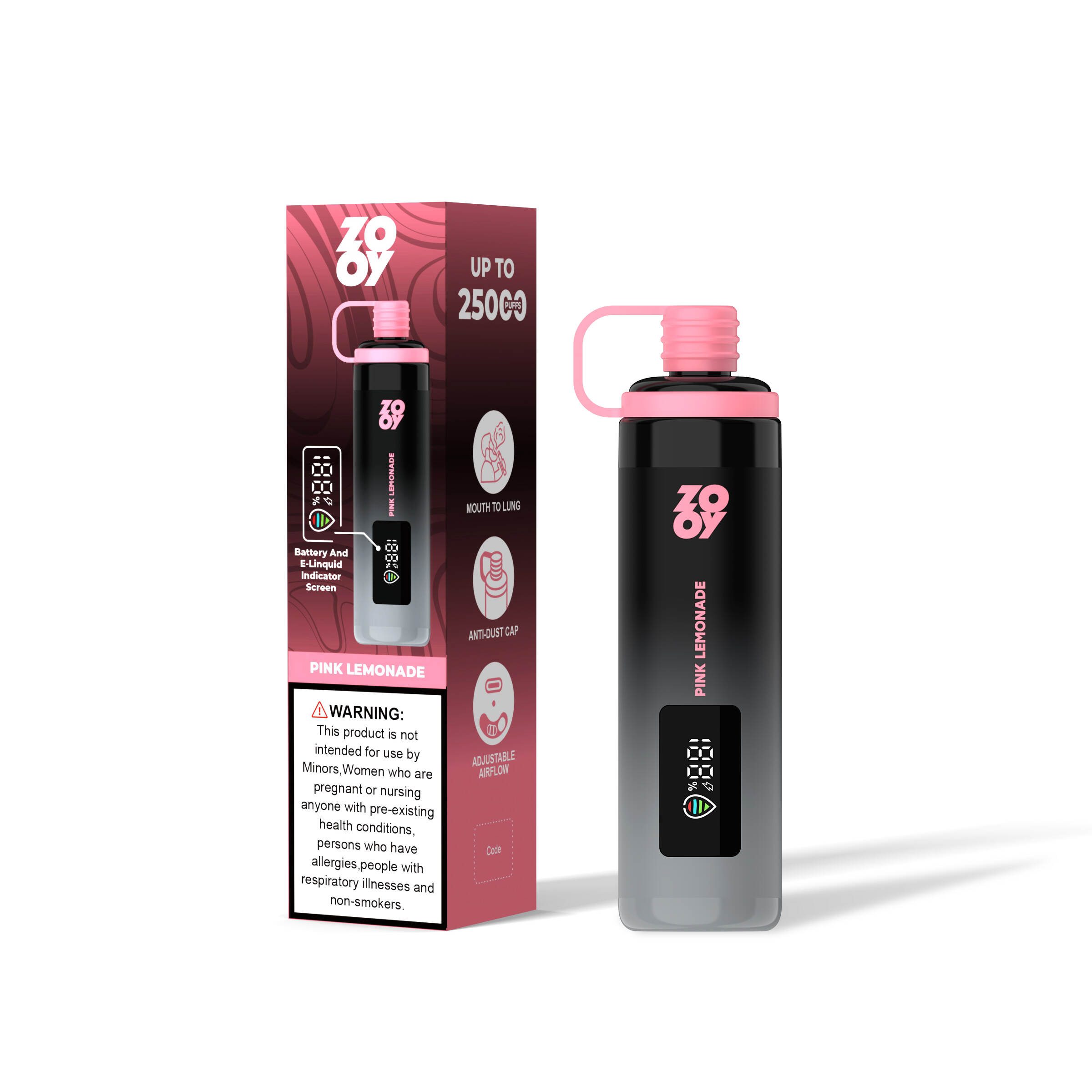 Zooy Shisha 25000, shisha jednorazowe vape, 25000 puff vape, mini hakah vape, dostawca Vape OEM Shisha
