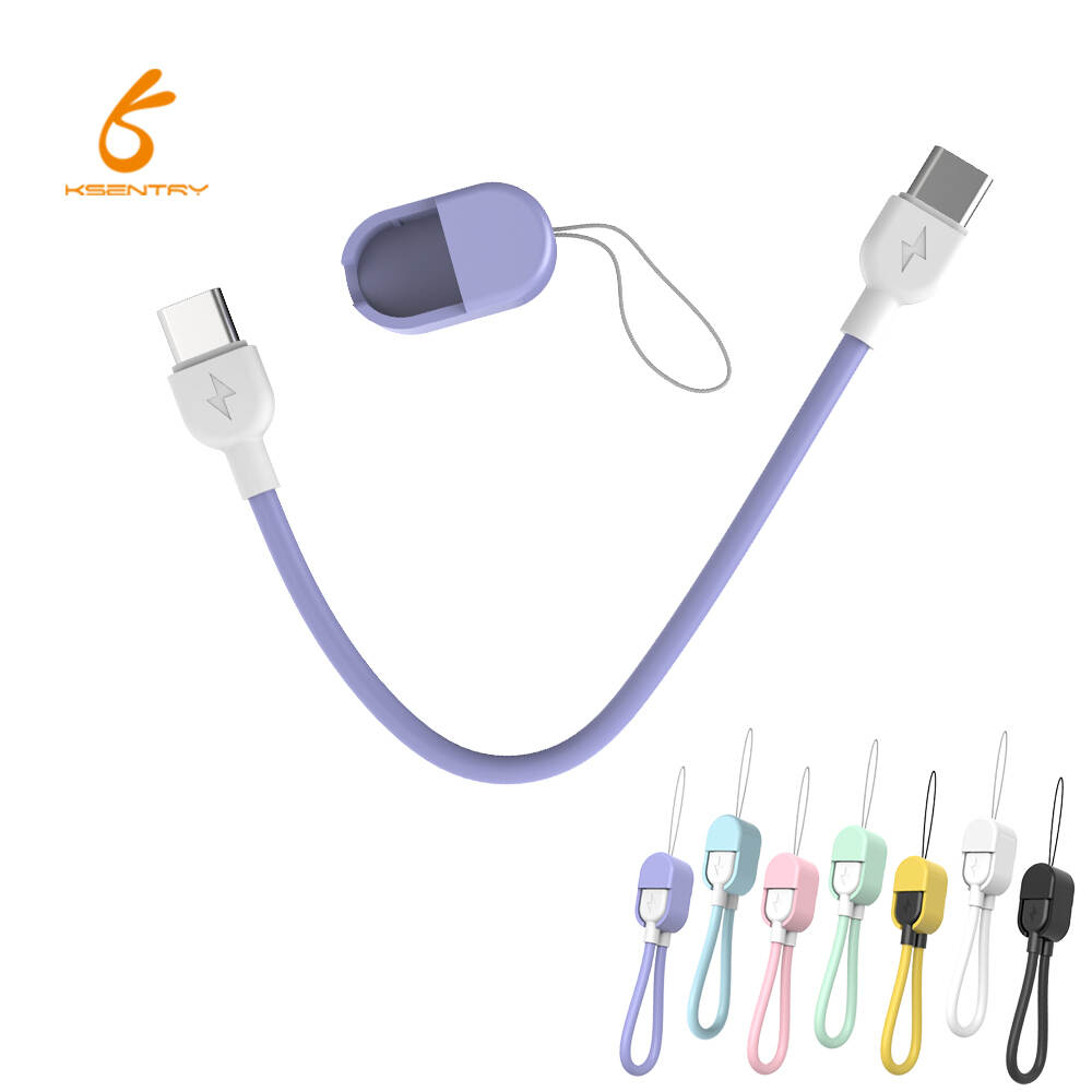 Enterprise Promotional Gifts Portable Charging Cables C-L & C-C Fast Charging Cable Smartphone Fast Charging Cable