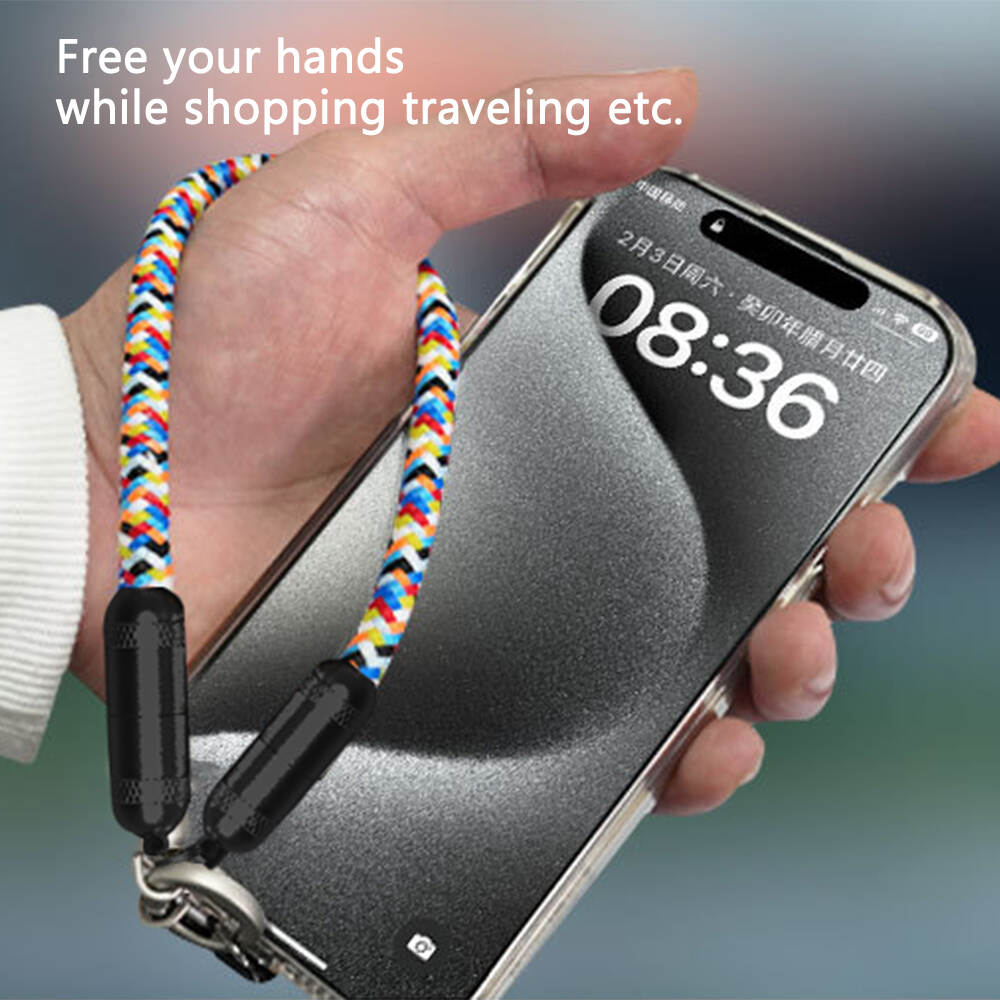 Mobile Phone Accessories Smart Phone Strap PD 60W Lanyard Cord Anti-theft Hanging Rope Nylon USB Cable