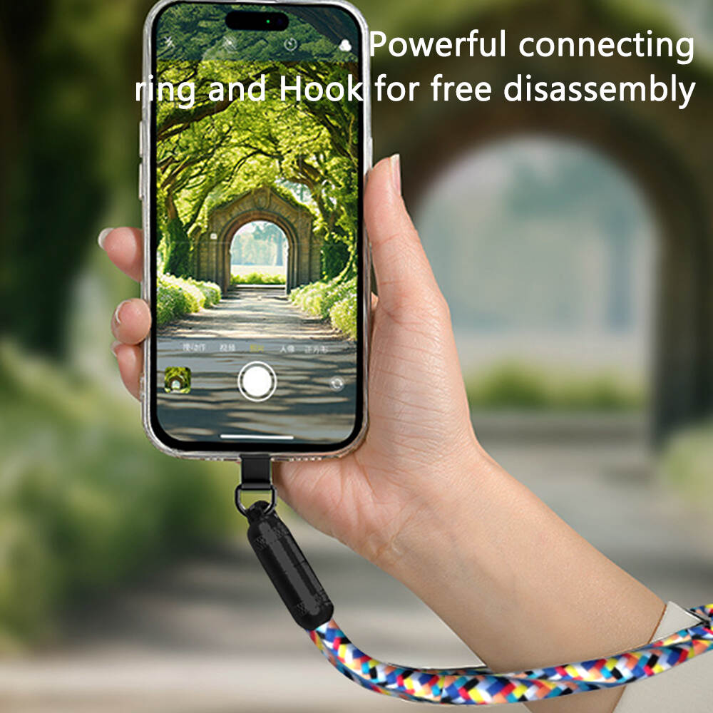 Mobile Phone Accessories Smart Phone Strap PD 60W Lanyard Cord Anti-theft Hanging Rope Nylon USB Cable
