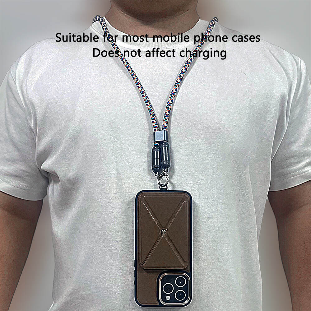 Mobile Phone Accessories Smart Phone Strap PD 60W Lanyard Cord Anti-theft Hanging Rope Nylon USB Cable