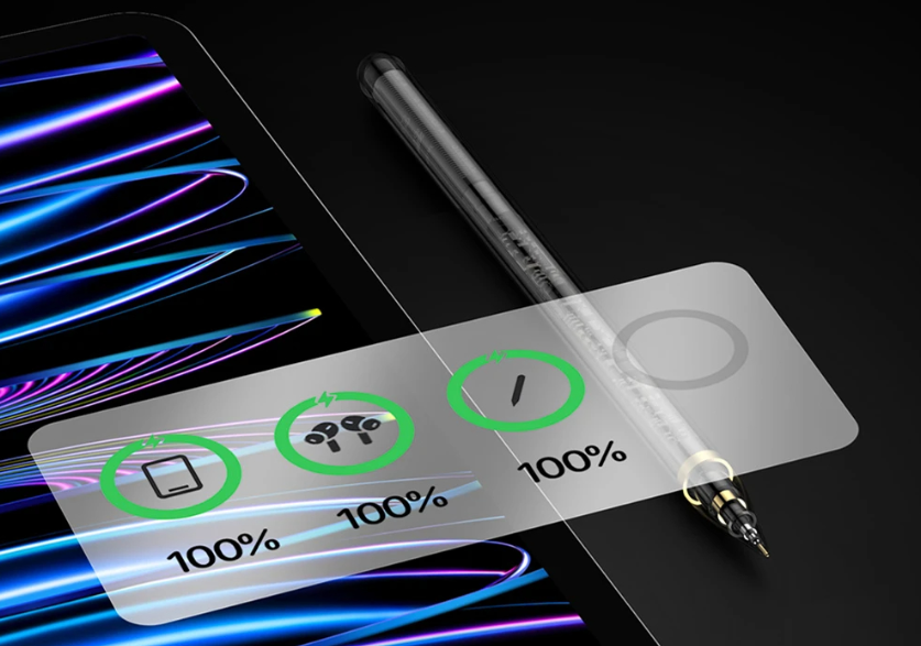 Transparent Wireless Connection Stylus Pen for iPad 2018-2023