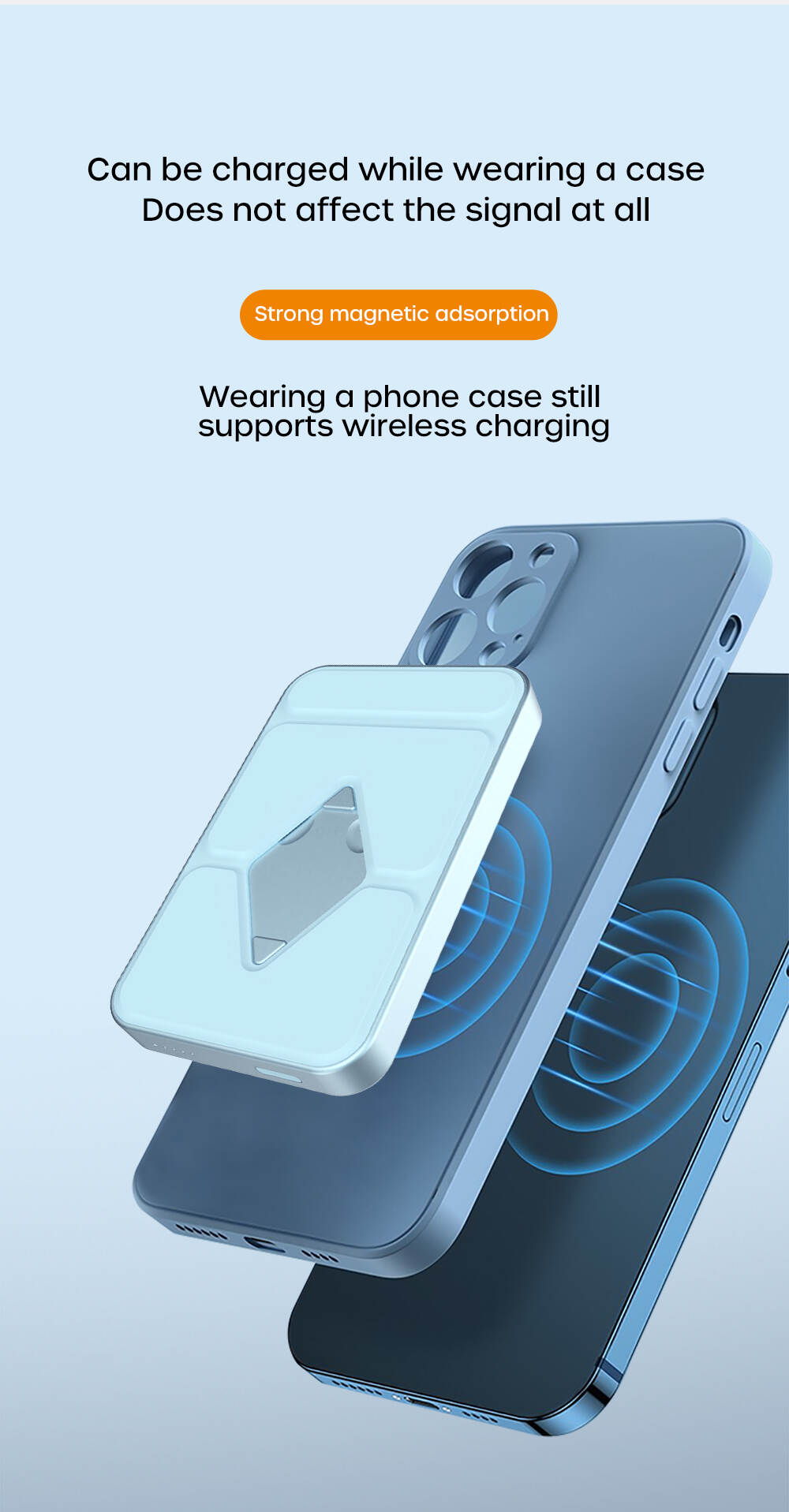 Multifunctional Power Bank 15W Fast Charging 5000mAh Battery Capacity Portable Charger Mini Stand Magnetic Wireless Charging Wireless Power Bank Travel Charging Solution Efficient Charging Device Smart Charging Accessory