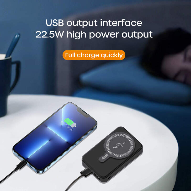 Hot Trending Products New Arrivals Wireless Powerbank Fast Charging PD 20W Magnetic Portable Mobile Phone Charger 10000mah Power Bank