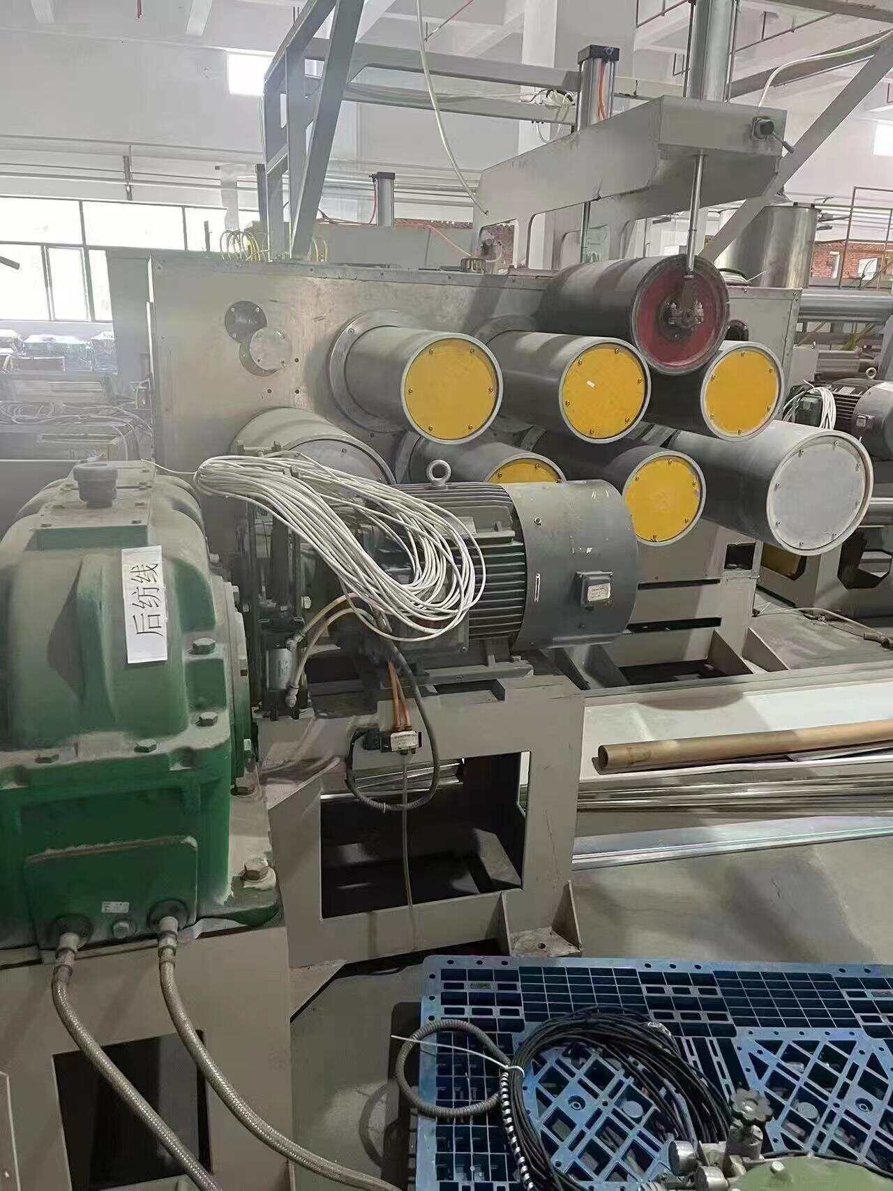 USED STAPLE FIBER PRODUCTION LINES