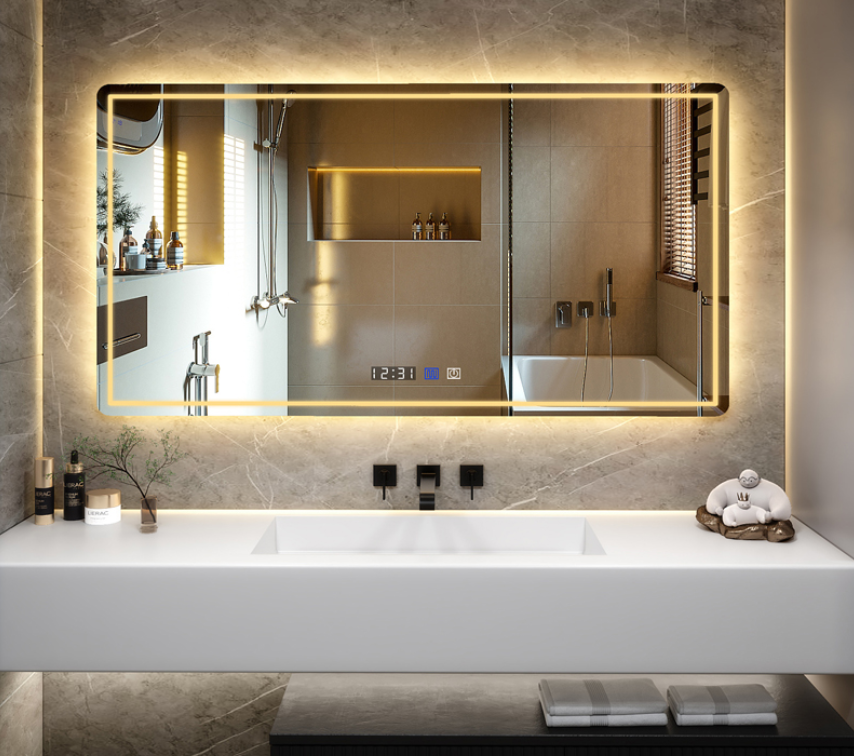 Bluetooth bathroom led mirror