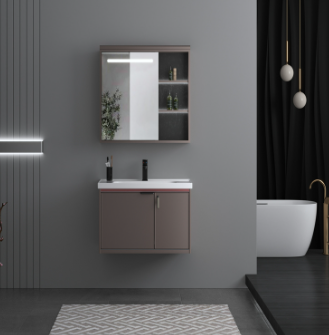 Modern Design Aluminum Bathroom Cabinet