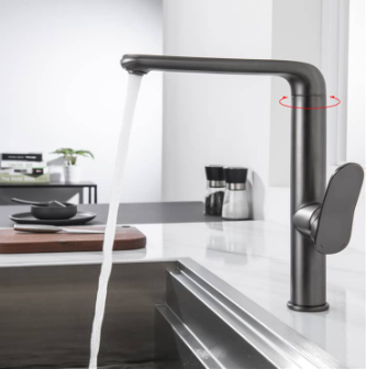 Grey Color Kitchen Faucet