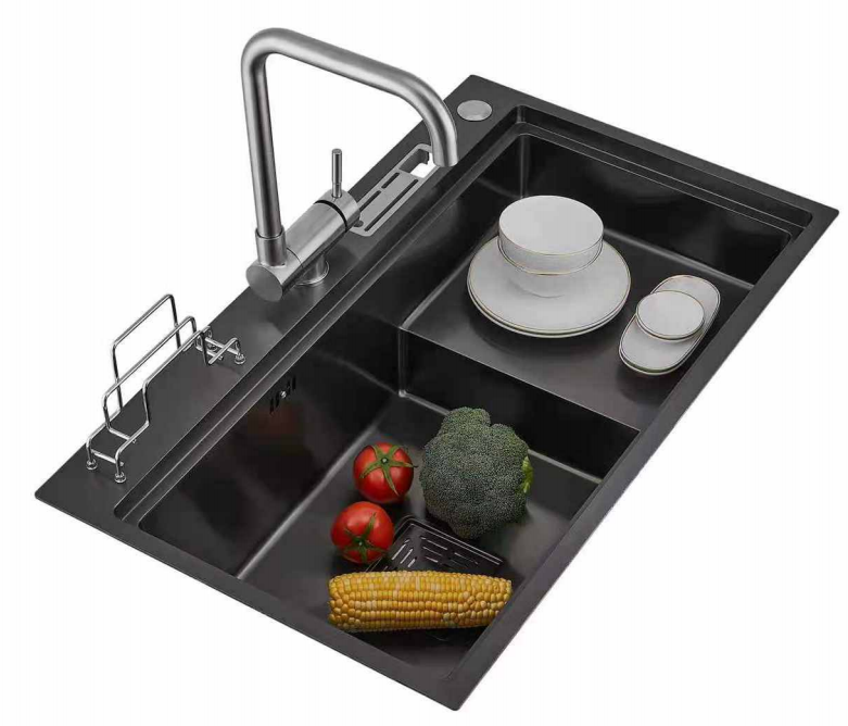 Black  Kitchen Sink