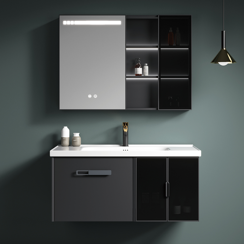 Grey Bathroom Cabinet