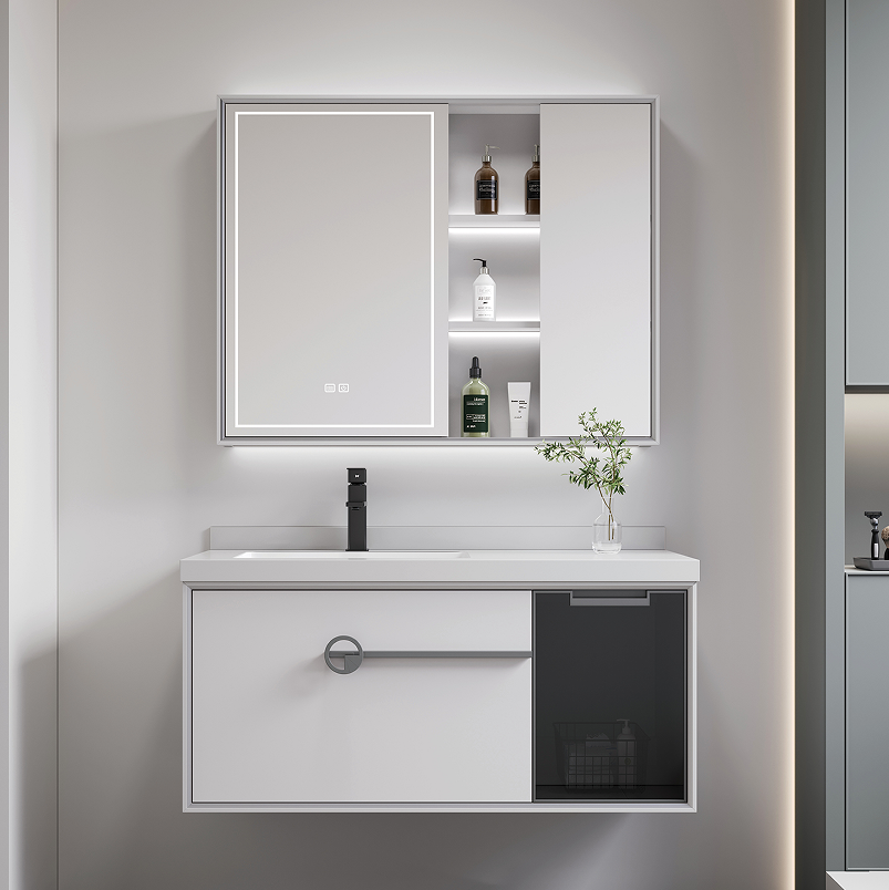 Aluminum Material Bathroom Cabinet