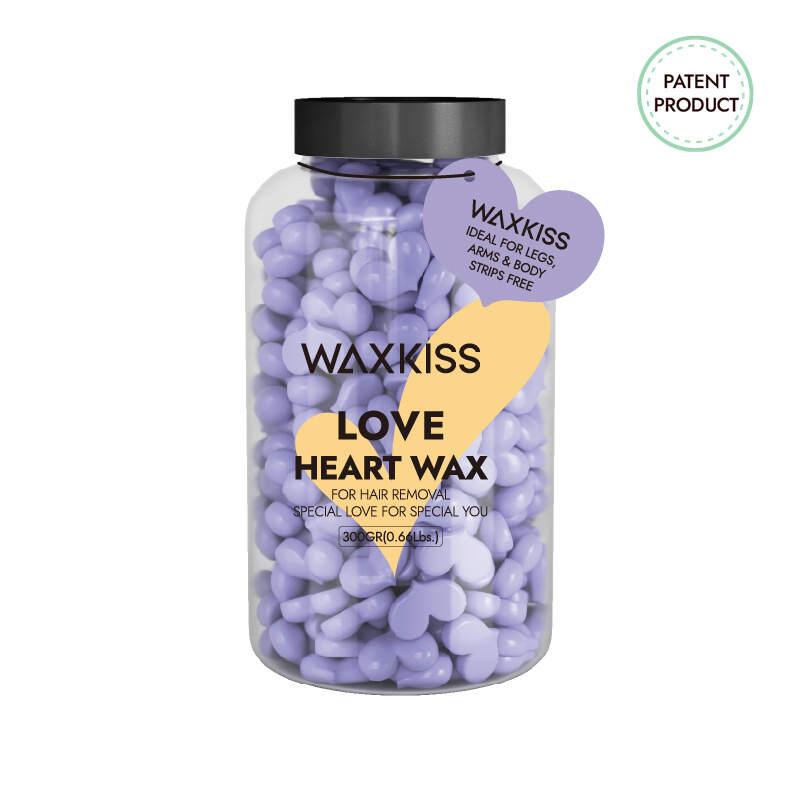 love heart wax 300g, professional wax beads, body wax, facial wax