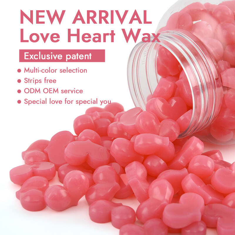 love heart wax 300g, professional wax beads, body wax, facial wax