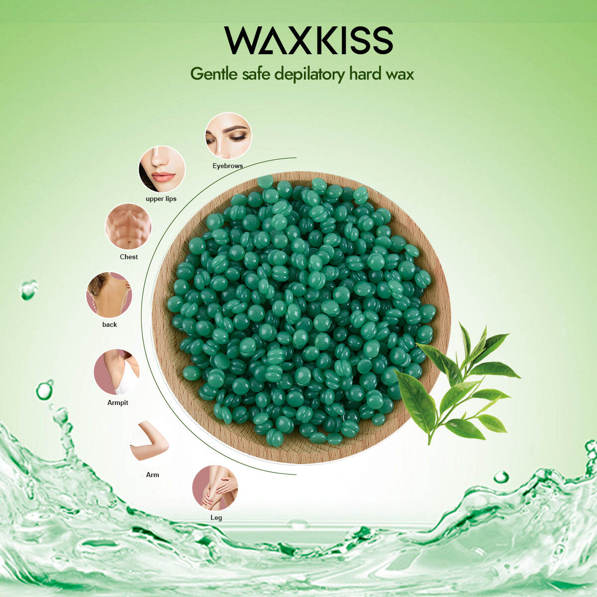 hard wax beans,hair removal wax,professional waxing beads,sensitive skin wax,brazilian hard wax