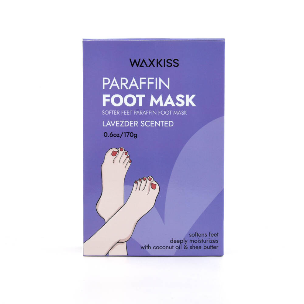 paraffin wax foot mask, foot care wax, moisturizing foot mask, spa foot treatment