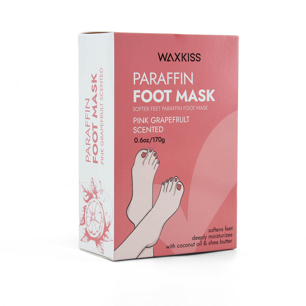 paraffin wax foot mask, foot care wax, moisturizing foot mask, spa foot treatment