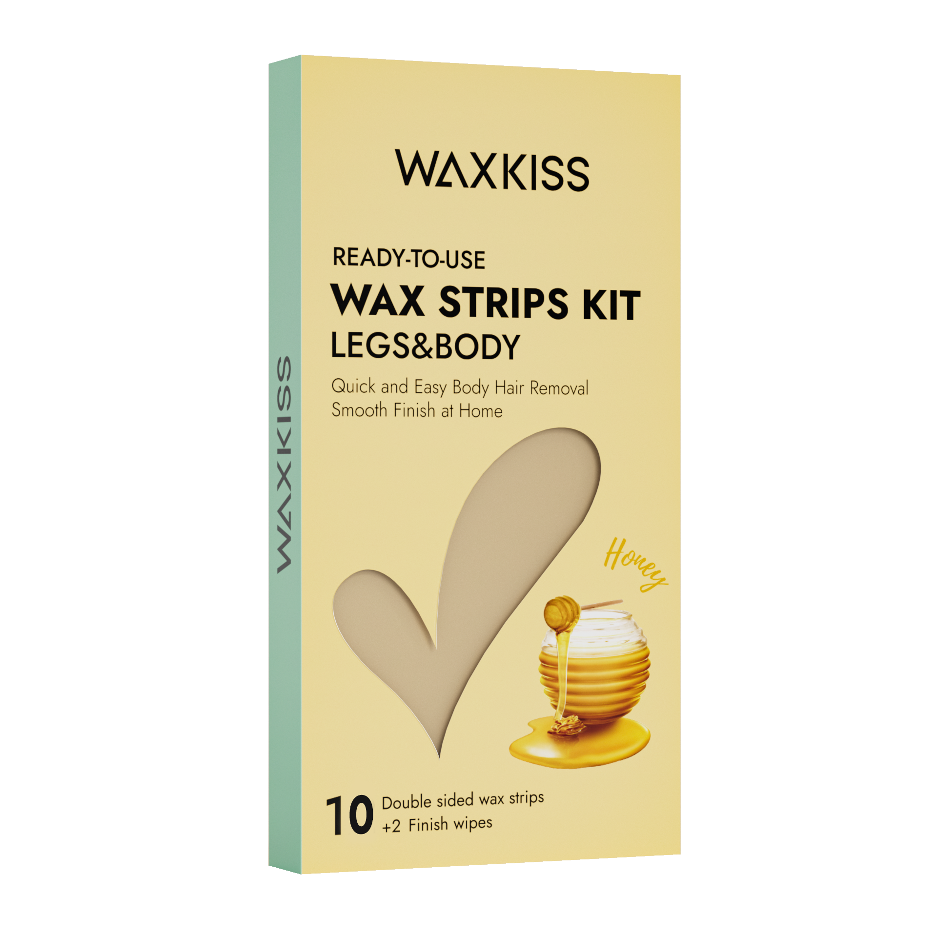 wax strips kit, ready to use wax strips, hair removal kit, pre-coated wax strips