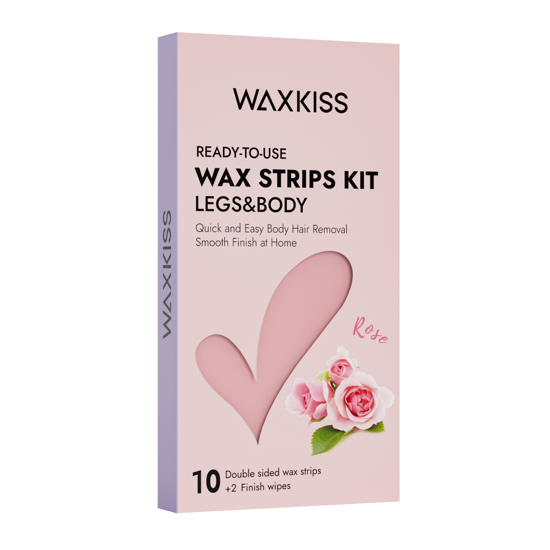 wax strips kit, ready to use wax strips, hair removal kit, pre-coated wax strips