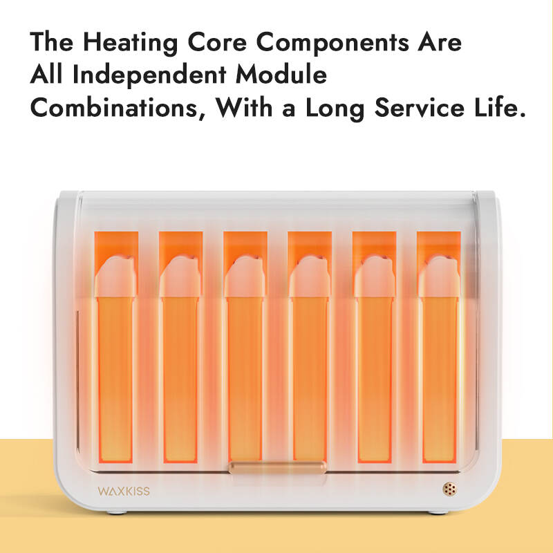 6 in 1 cartridge wax heater, mechanical wax warmer, CWH-Y231212 wax heater