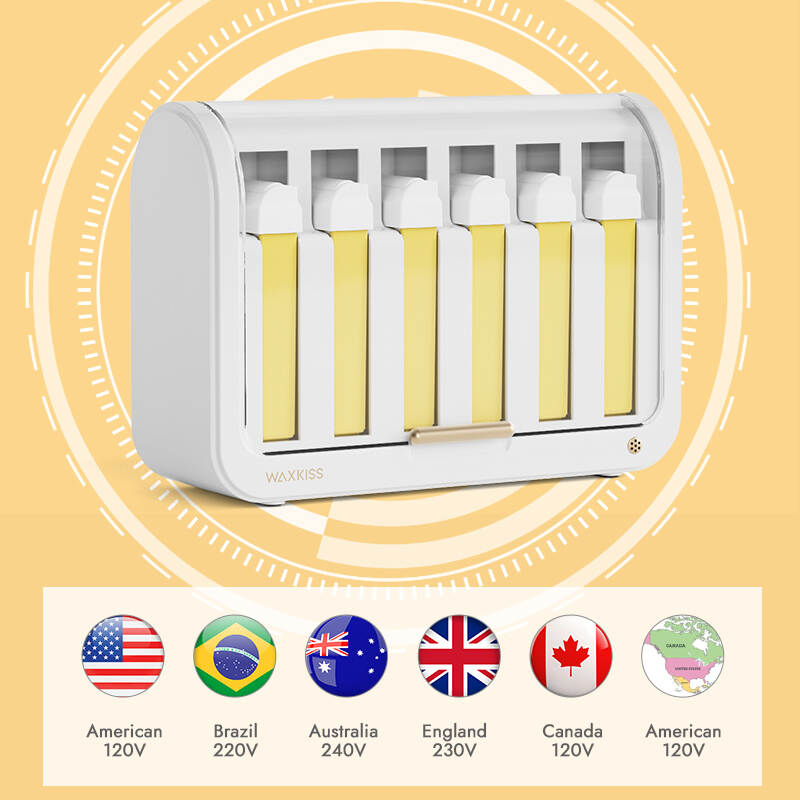6 in 1 cartridge wax heater, mechanical wax warmer, CWH-Y231212 wax heater