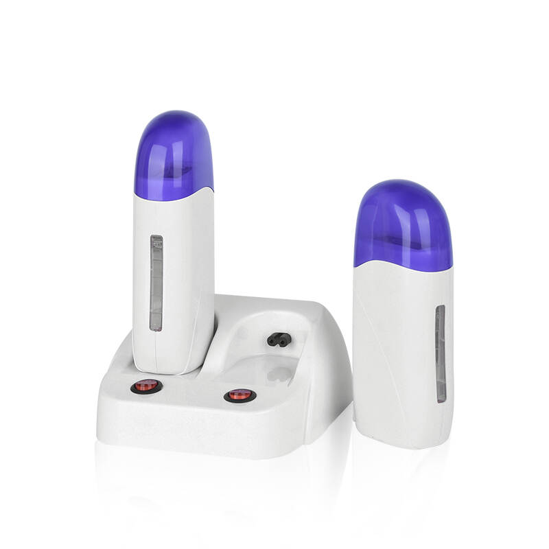 double cartridge wax heater, hair removal wax warmer, CWH-006 wax heater
